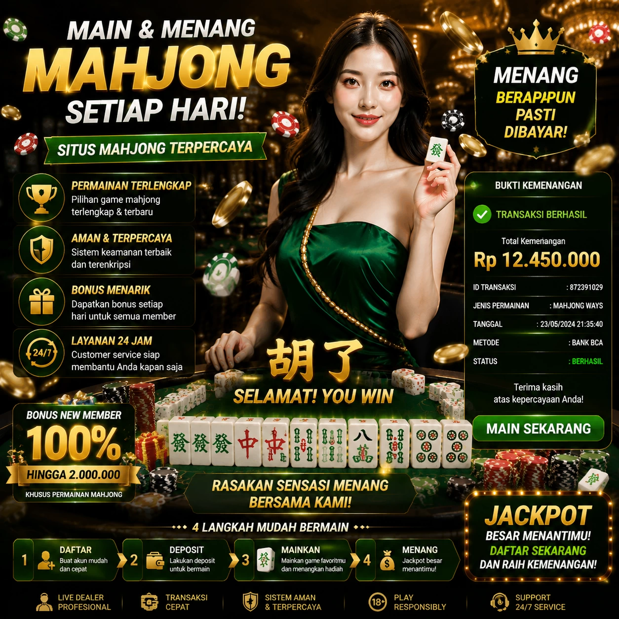Main ikontotoq.com Menang Jackpot Besar